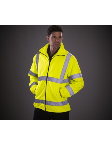 YOK-HVK08-Hi-Vis Fleece Jacket